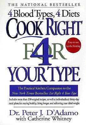 Cook-Right-4-Your-Type-D-Adamo-Peter-J-9780425173299